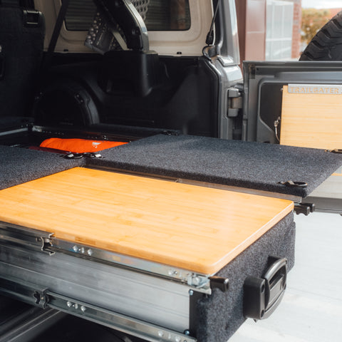 Tough Alu Drawer 2.0 Born for Jeep Wrangler JL w/ Slide-Out Table System