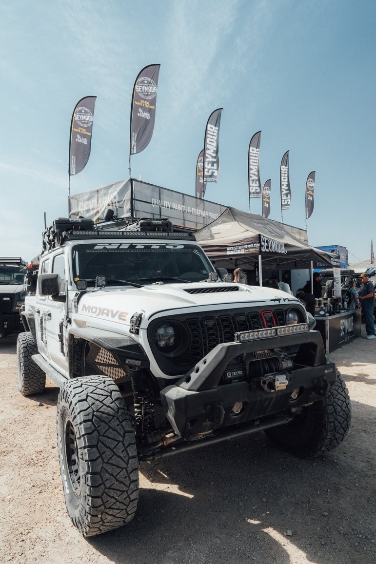 Willys-Style Two Tone Grille Color-Matched for 2024 Jeep JL/JT