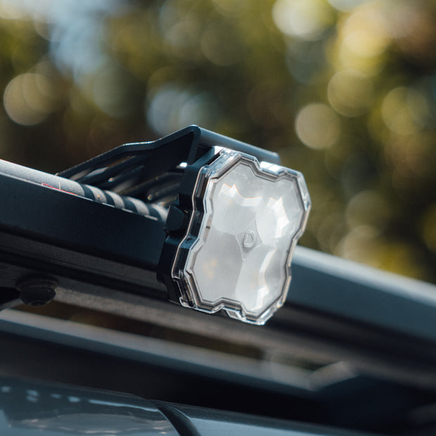 Diode Dynamics Rock Light Roof Rack Mounting Bracket – Pan Adjustable