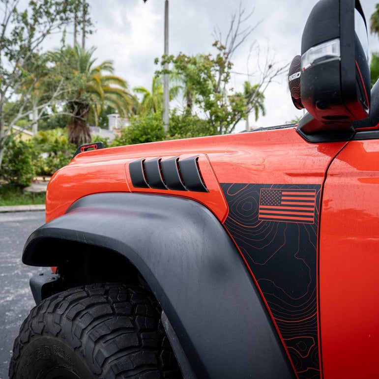 Fender Vent Overlay Kit - 2022+ Bronco Raptor