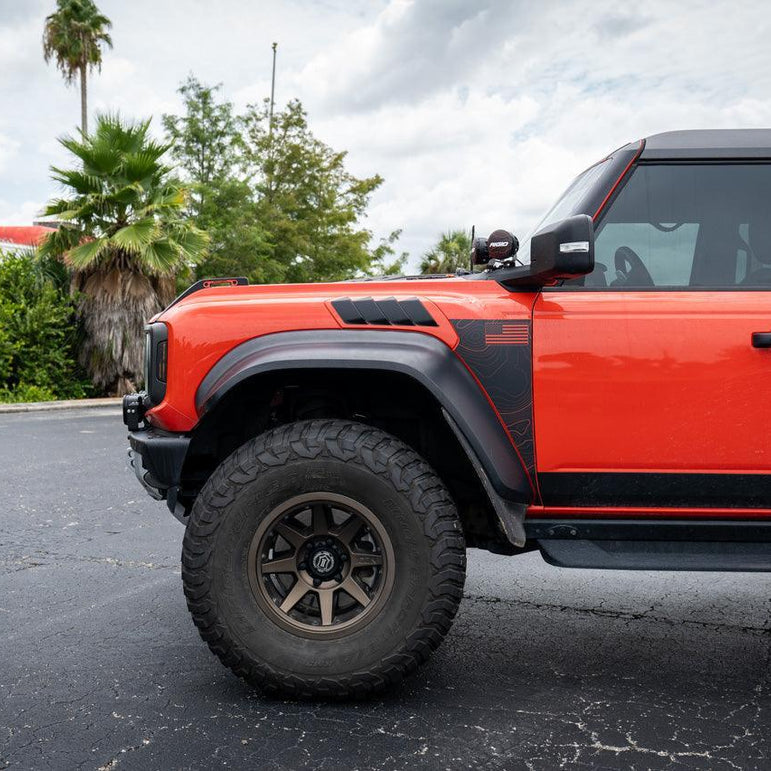 Fender Vent Overlay Kit - 2022+ Bronco Raptor