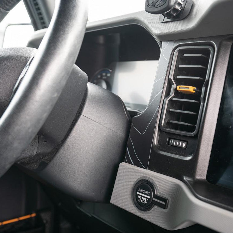 Topo 3 Piece Dash Kit (Printed Series) - 2021+ Bronco