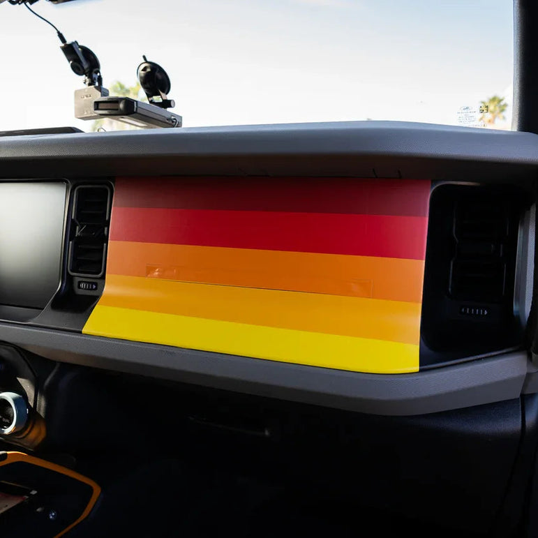 Sunset Dash Overlay - 2021+ Bronco