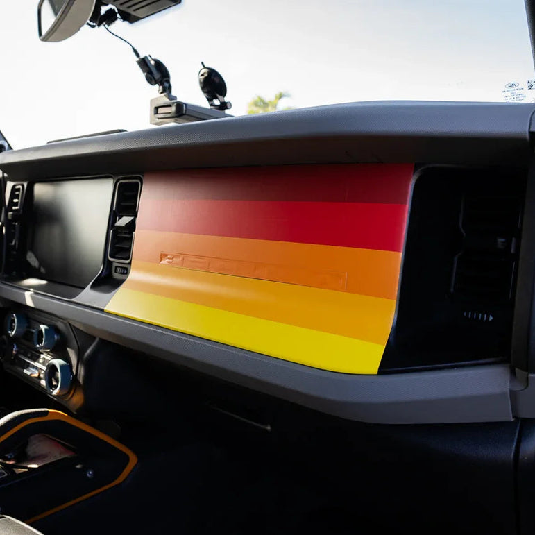Sunset Dash Overlay - 2021+ Bronco