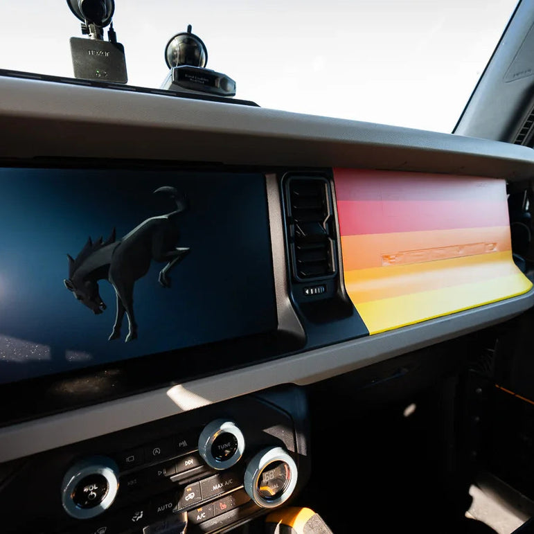 Sunset Dash Overlay - 2021+ Bronco