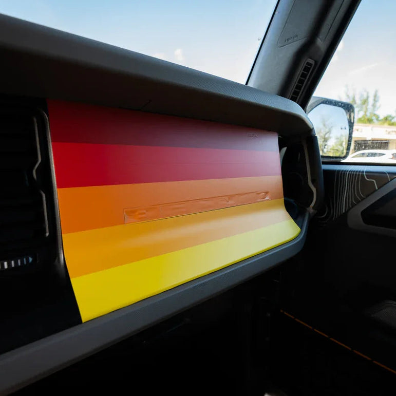 Sunset Dash Overlay - 2021+ Bronco
