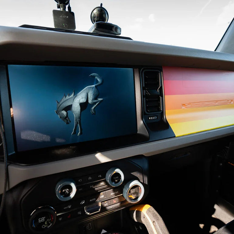 Sunset Dash Overlay - 2021+ Bronco