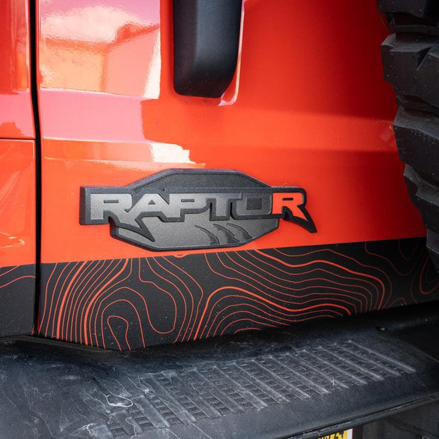 R Inlay for Tailgate Emblem - 2022+ Bronco Raptor