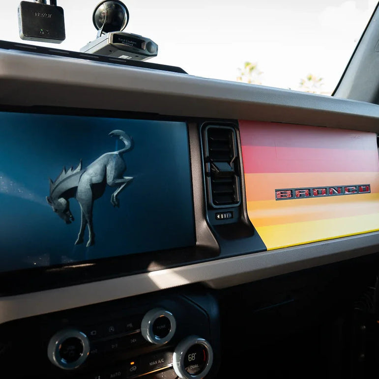 Sunset Dash Overlay - 2021+ Bronco