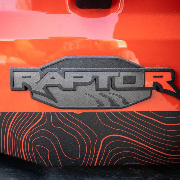 R Inlay for Tailgate Emblem - 2022+ Bronco Raptor