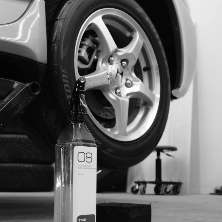 GREYSCALE 08 TIRE MATTE | Natural Tire, Trim, Interior Conditioner