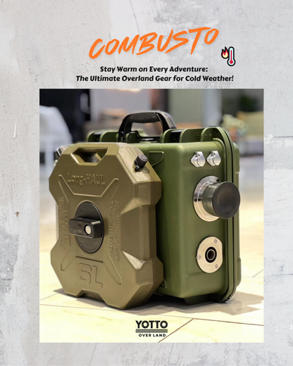 Mini Combusto 2kw - Overlander's All in One Diesel Heater - Pre Order