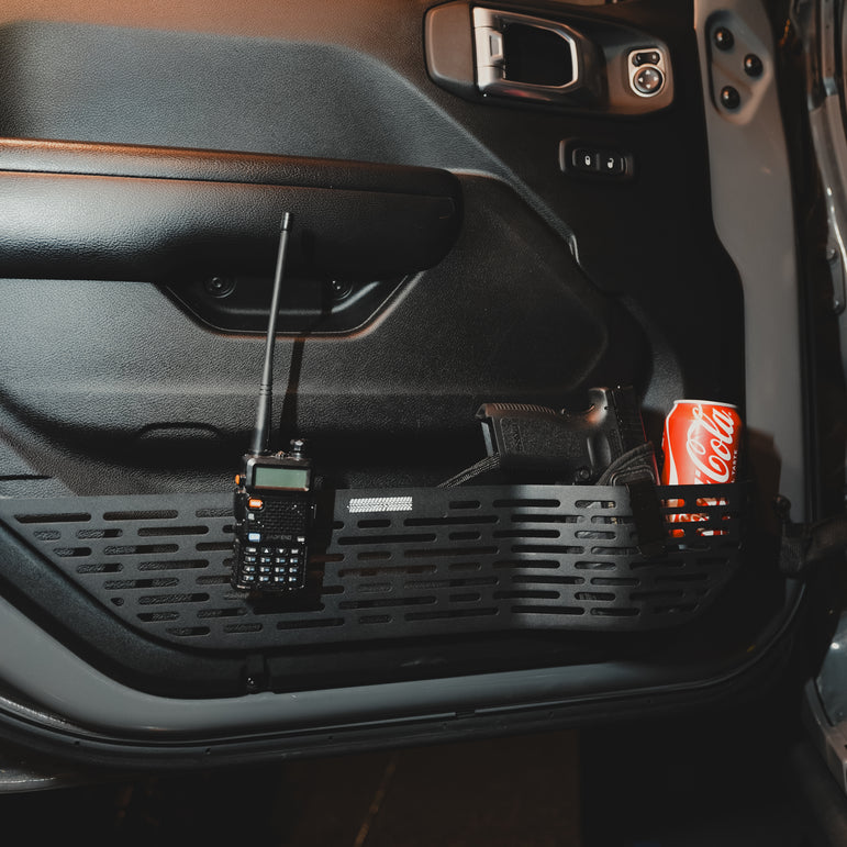 MOLLE Door Pocket Set – Front Doors | Jeep Wrangler JL & Gladiator JT | Early-bird Discount