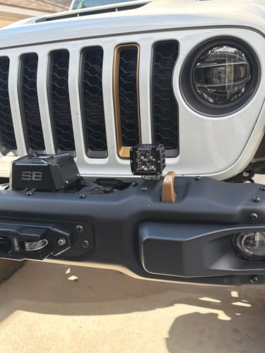 Mojave Orange/392 Gold Grille Inserts Color Matched fits 18-23 Wrangler JL Gladiator JT *Clearance