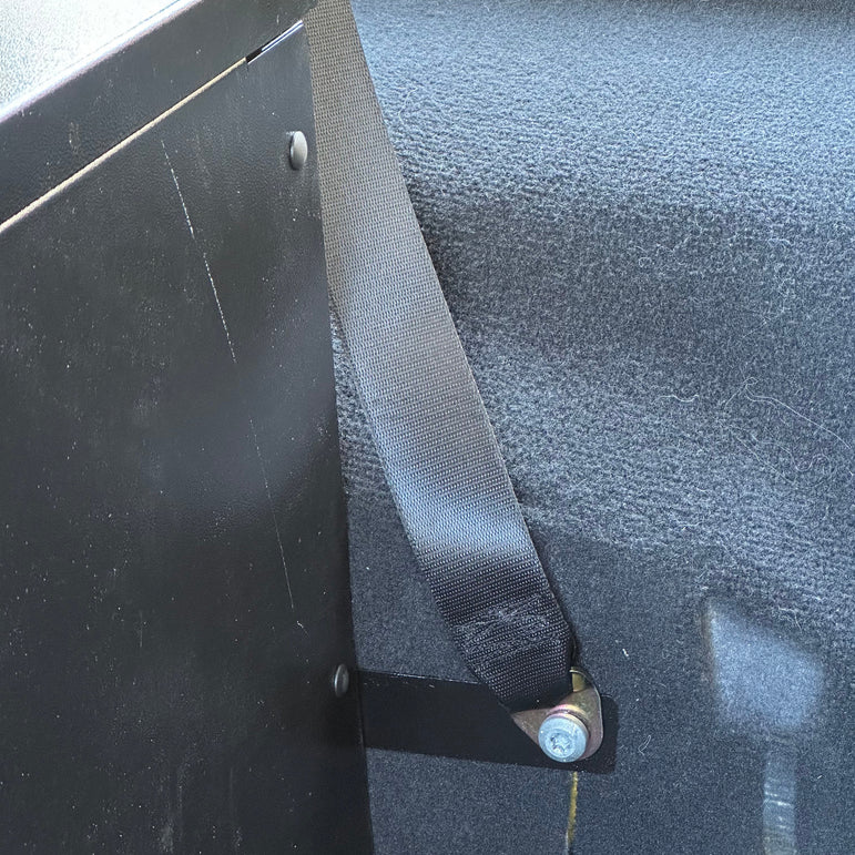 Ridgeback Jeep Security Enclosure - LJ Basic (Rear Seat Installed)