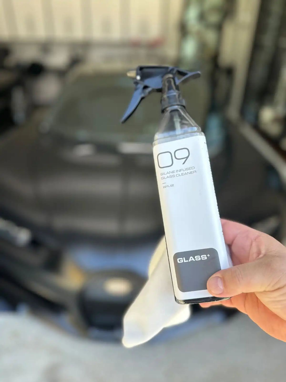 GREYSCALE 09 GLASS+ | Tint-Safe Glass Cleaner & Repellent
