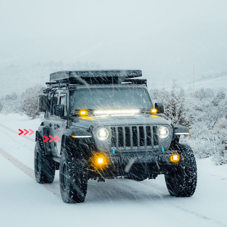 Xtreme Recon Fender Flare Extensions Set for Wrangler JL/JK Gladiator JT