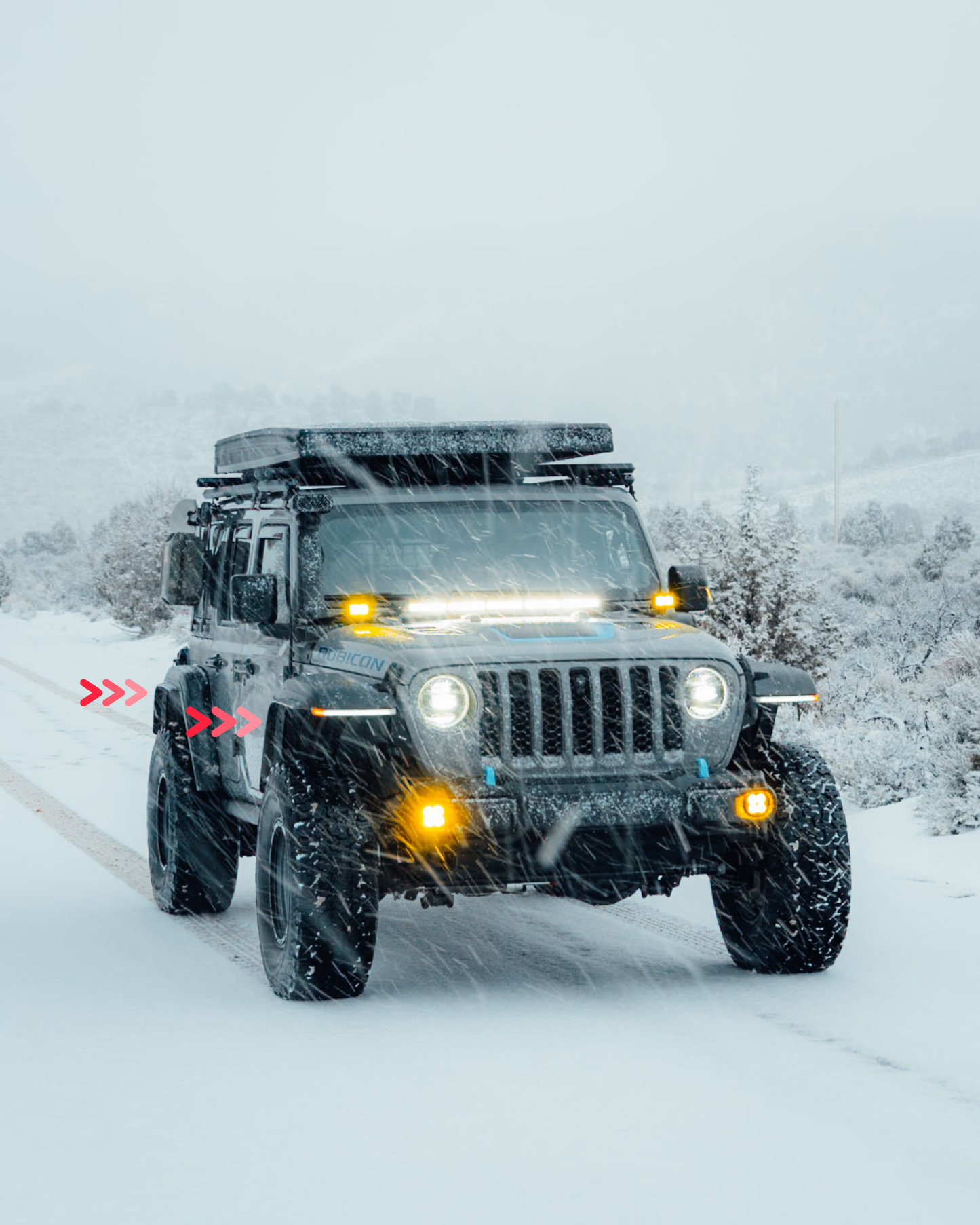 Xtreme Recon Fender Flare Extensions Set for Wrangler JL/JK Gladiator JT