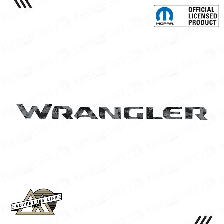 WRANGLER Grab Bar Inlay Decal | Fits Wrangler JL