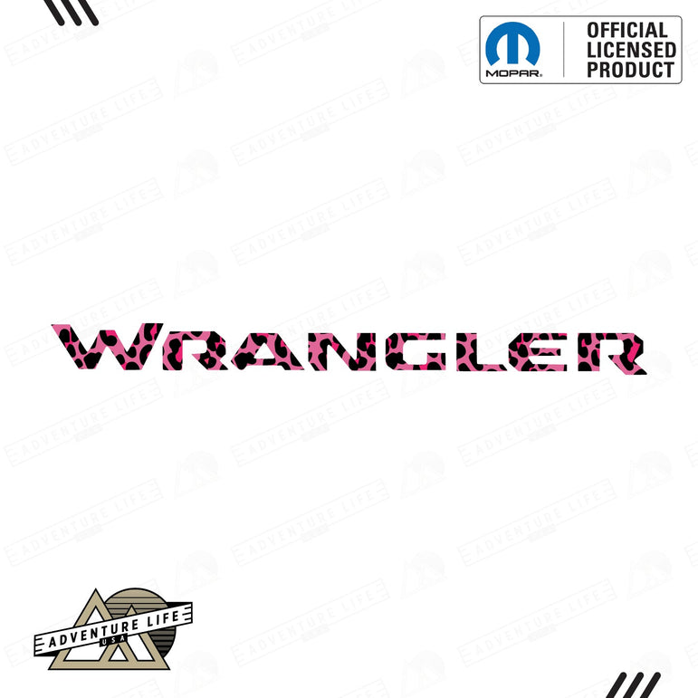 WRANGLER Grab Bar Inlay Decal | Fits Wrangler JL
