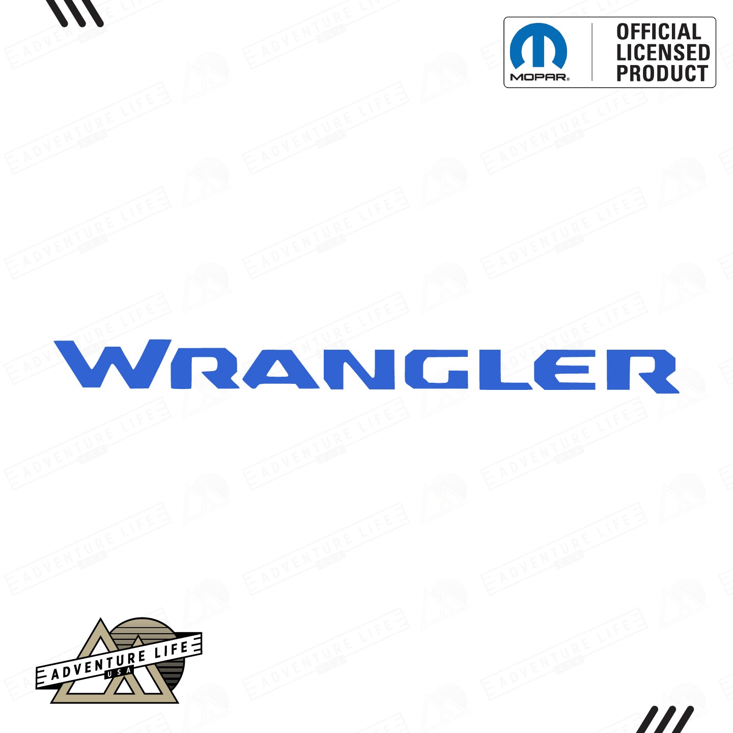 WRANGLER Grab Bar Inlay Decal | Fits Wrangler JL