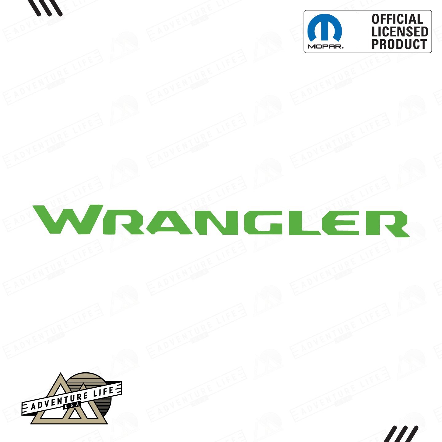 WRANGLER Grab Bar Inlay Decal | Fits Wrangler JL