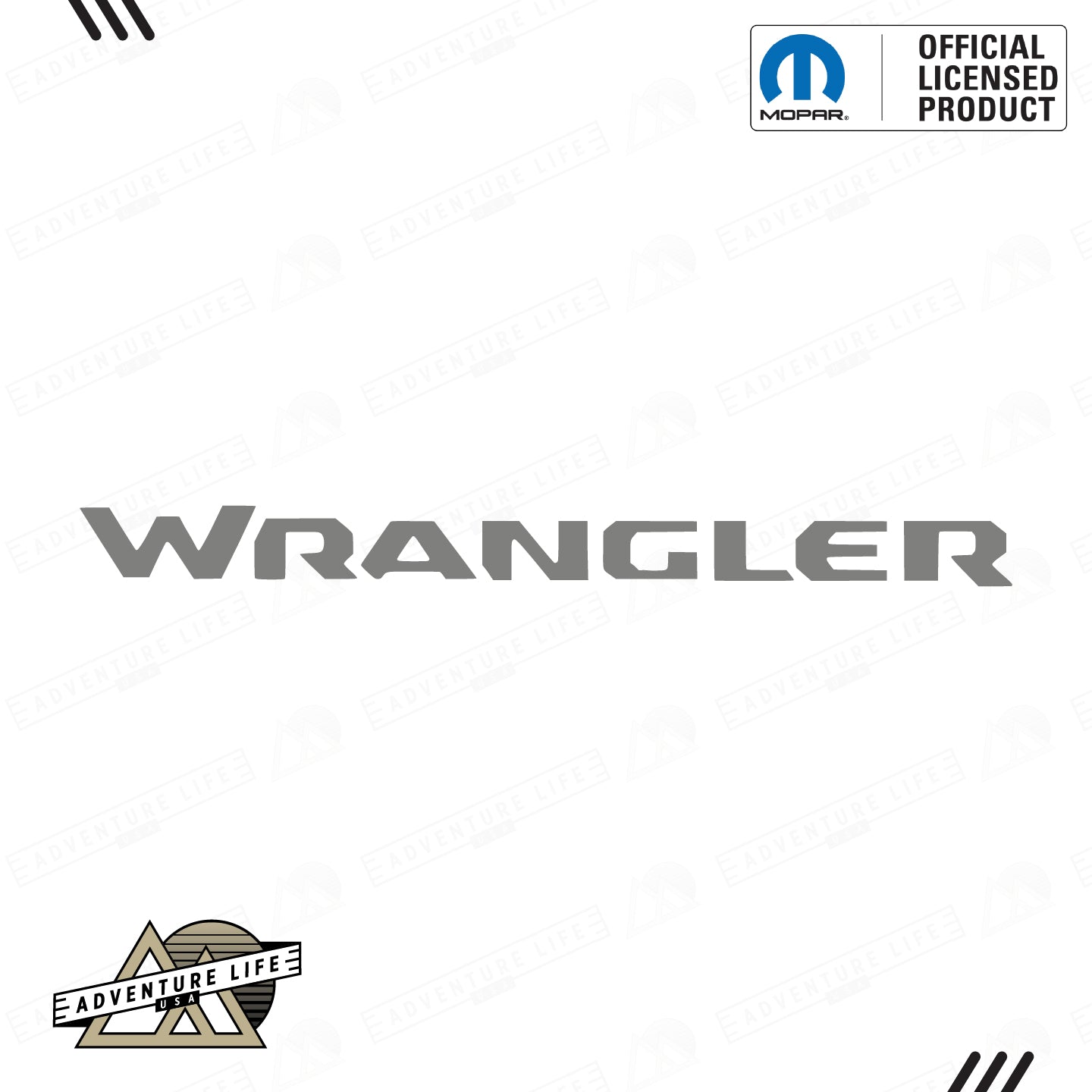 WRANGLER Grab Bar Inlay Decal | Fits Wrangler JL