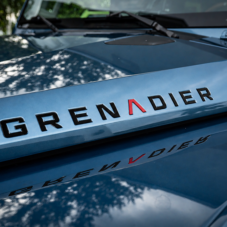 GRENADIER Hood Logo Inlays / Overlays - 2023+ Grenadier / Quartermaster