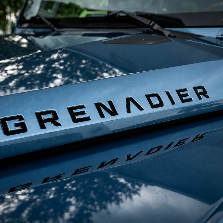 GRENADIER Hood Logo Inlays / Overlays - 2023+ Grenadier / Quartermaster