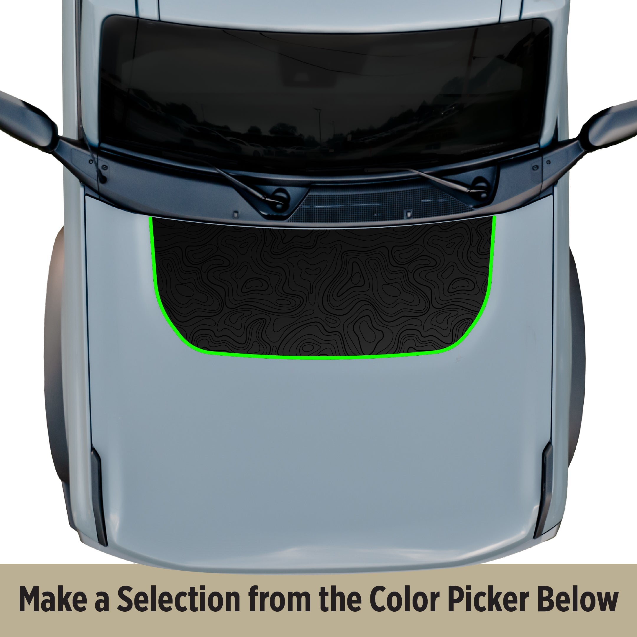 Hood Graphic for Ford Bronco