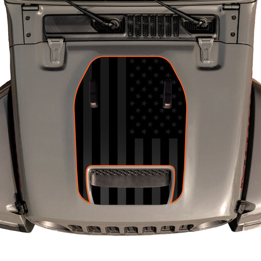 Hood Graphic for Gladiator MOJAVE | Black Flag