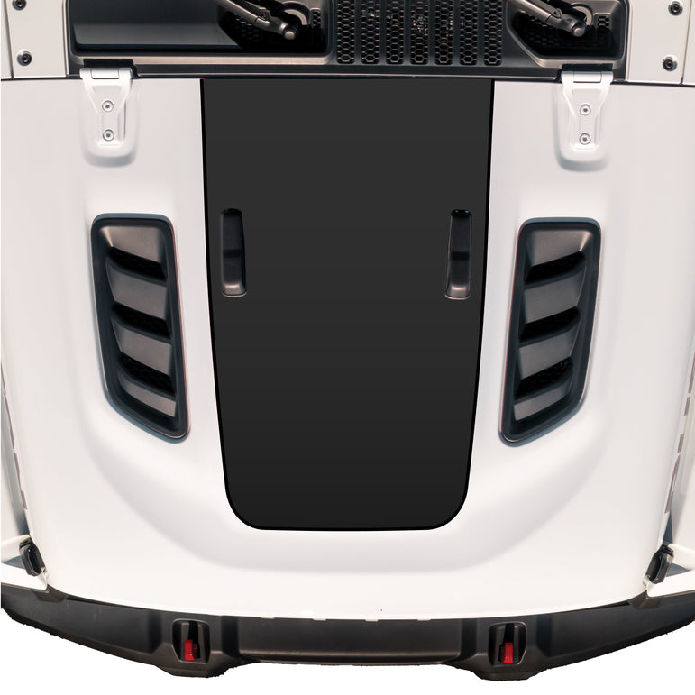 Hood Graphic for RUBICON | Matte Black - fits Wrangler JL & Gladiator JT