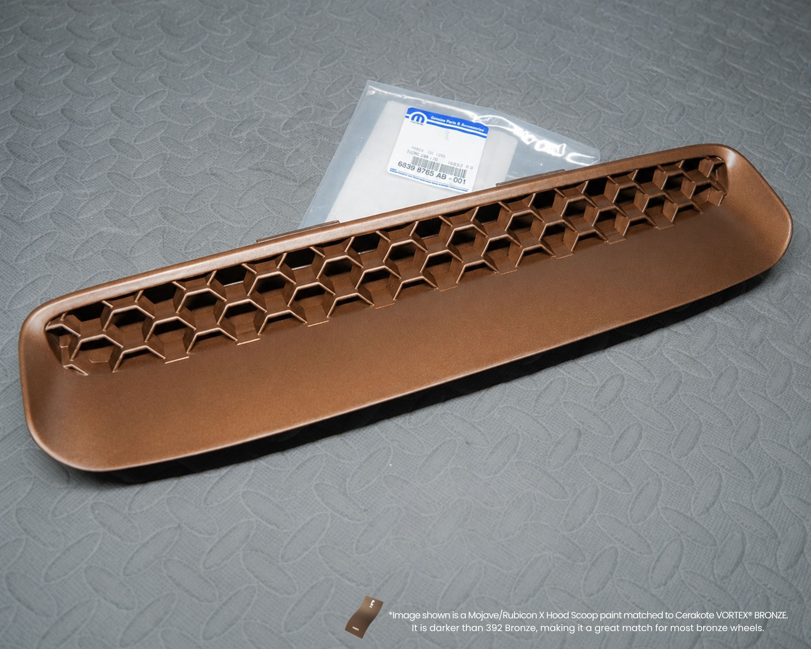 Painted OEM Hood Scoop Vent fits Jeep Mojave/Rubicon X/392