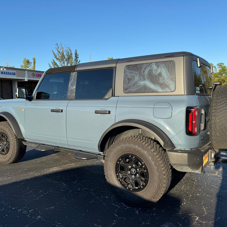 Topo B Pillar Protection Kit - 2021+ Bronco