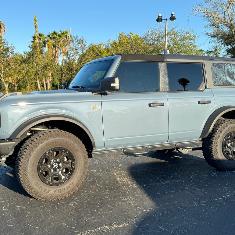 Topo B Pillar Protection Kit - 2021+ Bronco