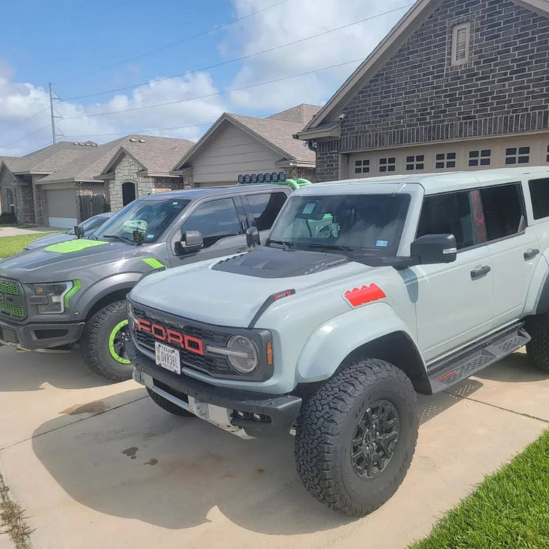 Fender Vent Overlay Kit - 2022+ Bronco Raptor