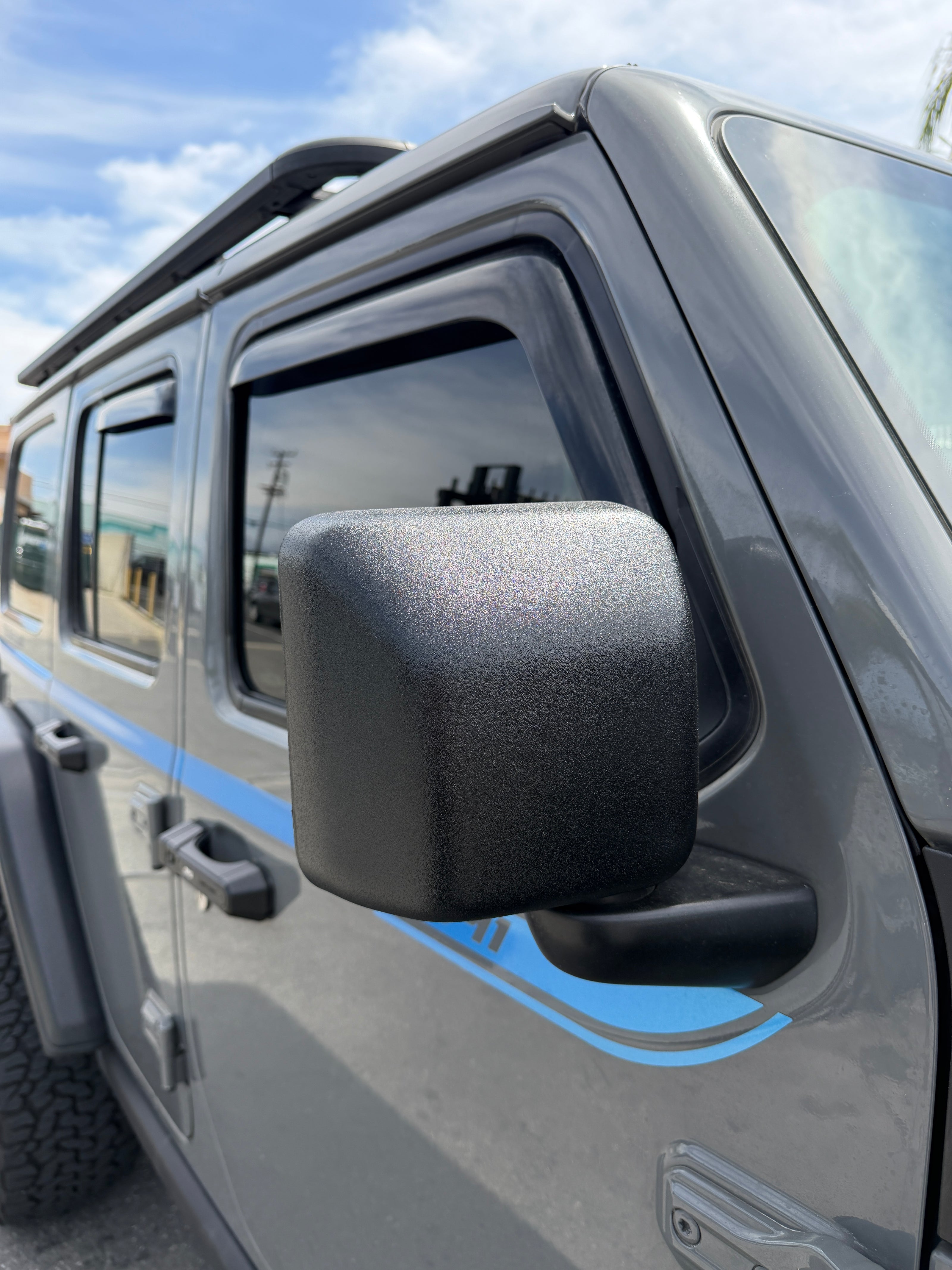 Raptorized Mirror Cover Fits JLWrangler / Gladiator JT
