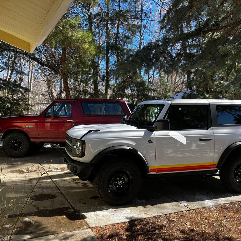 Retro Vintage Lower Door Protection - 2021+ Bronco