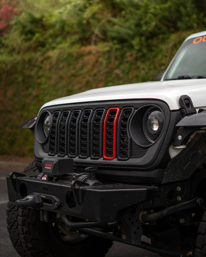 Fully Raptorized 24 Front Grille for 2024 Wrangler JL & Gladiator JT