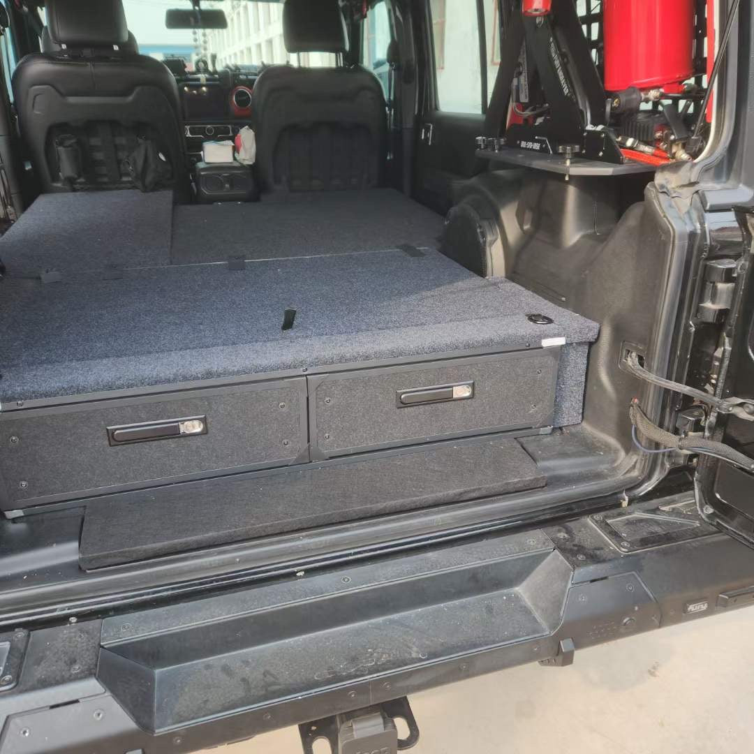Ultralight Cargo Drawer for Wrangler JL 4xe, Rubicon, Sahara