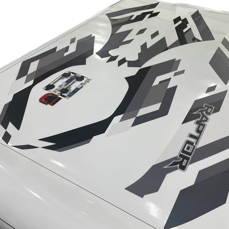 Bronco Raptor Decals - Full Body 3 Panels