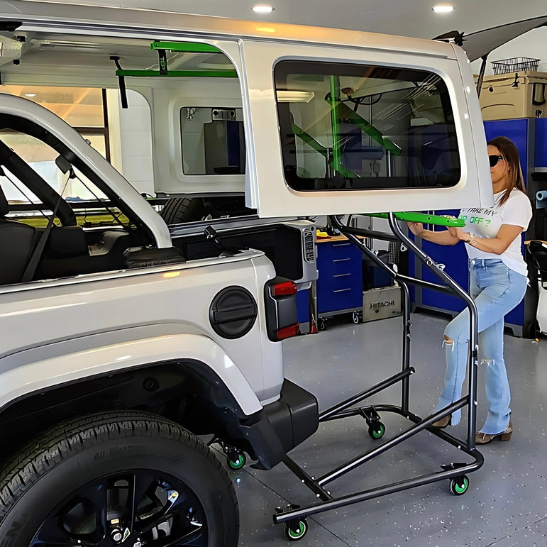TopLift Pro V2 - Hardtop Removal & Storage Tool for Jeep Wrangler and Ford Bronco