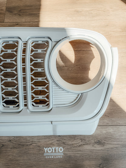 Whiteout or AnyColor – 2024 Jeep Wrangler JL & Gladiator JT Front Grille