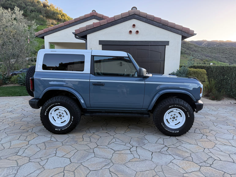 Slim Square-Top Fender Flares *Color Matched | Ford Bronco 2021–2025