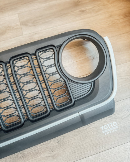 Two-Tone Raptorized + Color Matched Grille for Jeep Wrangler JL & Gladiator JT