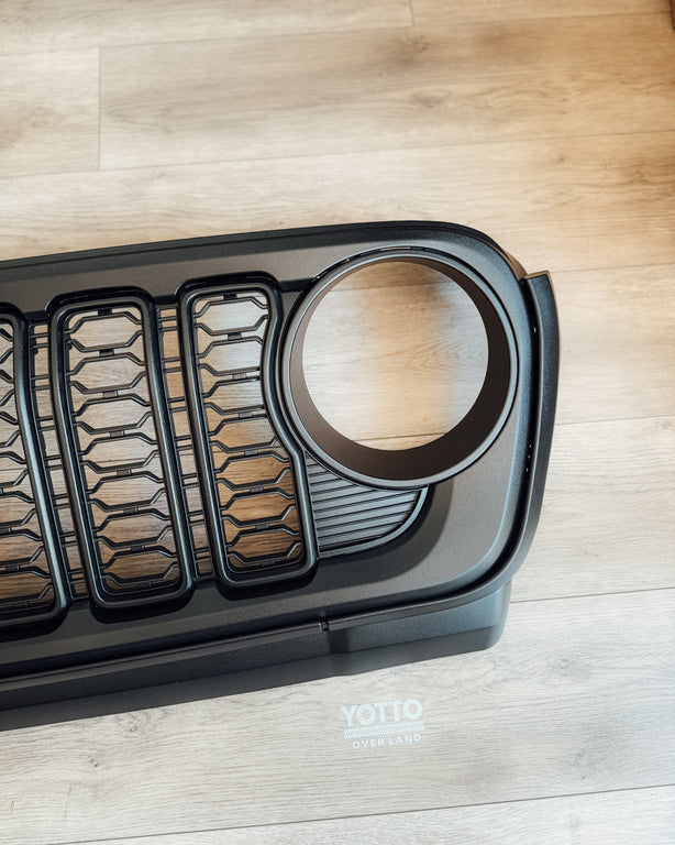 Fully Raptorized Grille - Newer Style Upgrade fits Wrangler JL/ GladiatorJT
