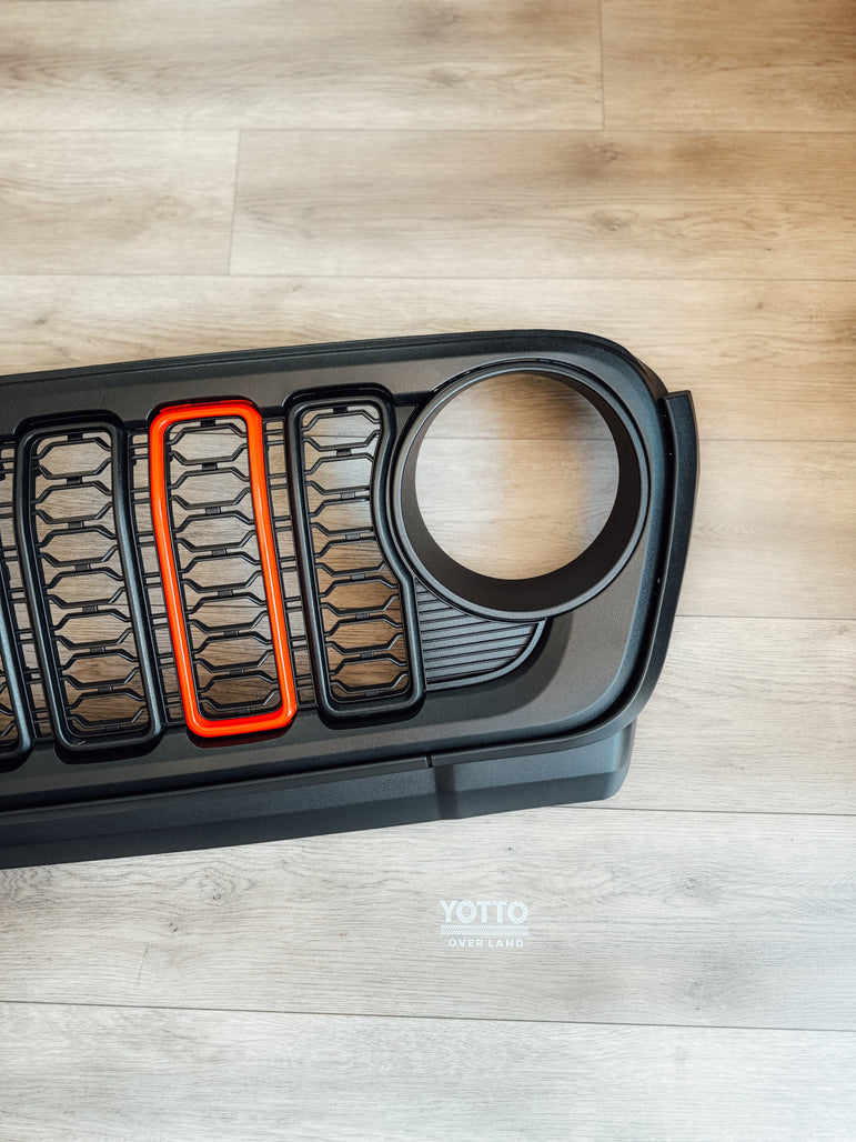 Fully Raptorized Grille - Newer Style Upgrade fits Wrangler JL/ GladiatorJT