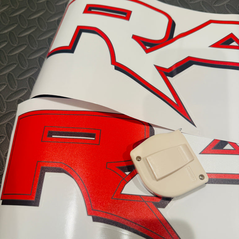 2024 F-150 Raptor R Bedside Decal Set of 2 - LETTER ONLY