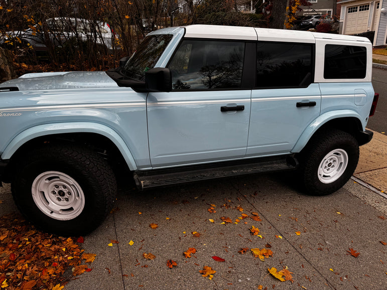Slim Square-Top Fender Flares *Color Matched | Ford Bronco 2021–2025