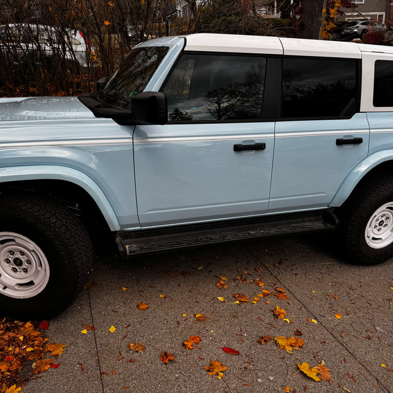 Square-Top Fender Flares *Color Matched | Ford Bronco Heritage/Everglades 2021–2026